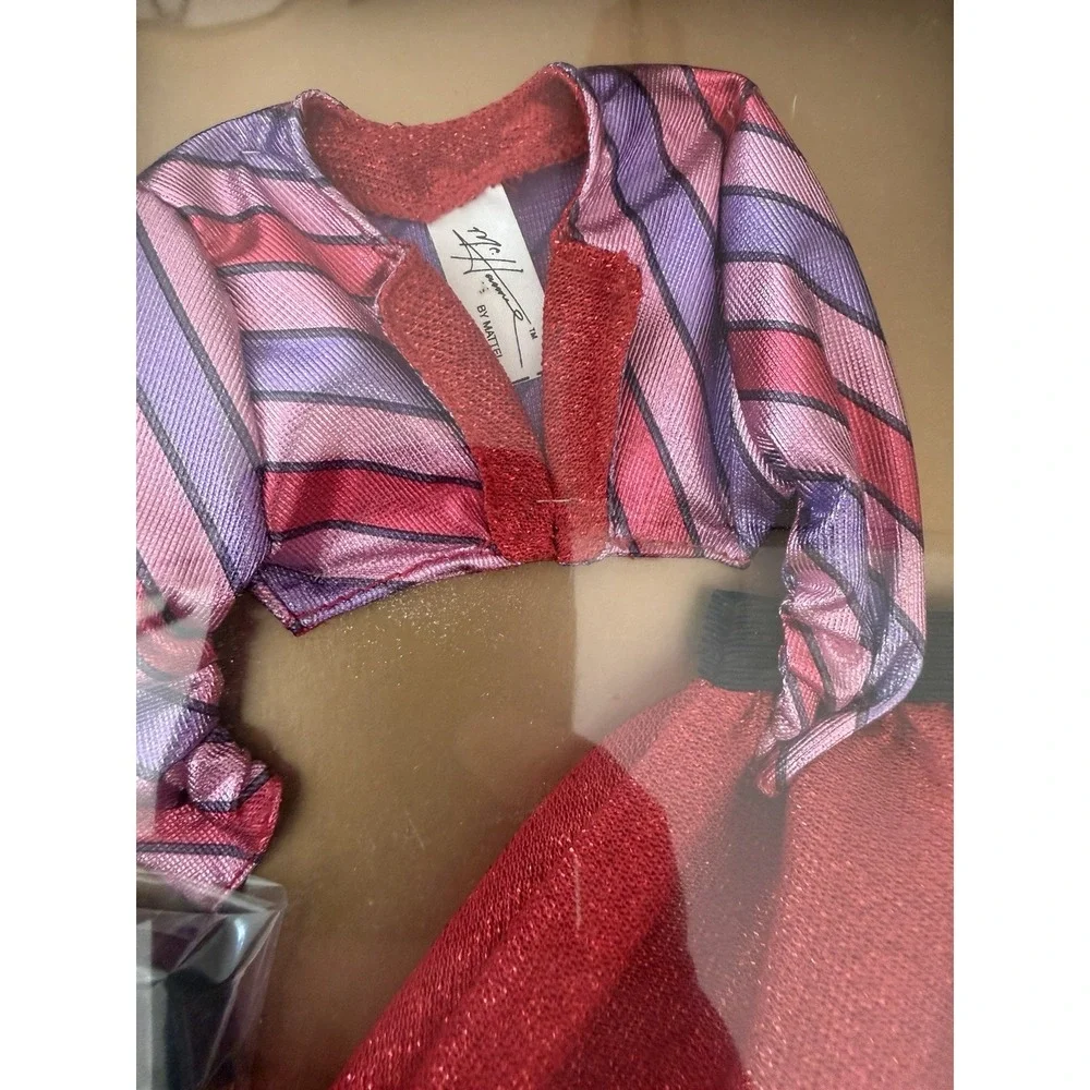 VTG Barbie Ken MC HAMMER ORIGINAL RED GLITTER Parachute Pants Cropped #1094 New